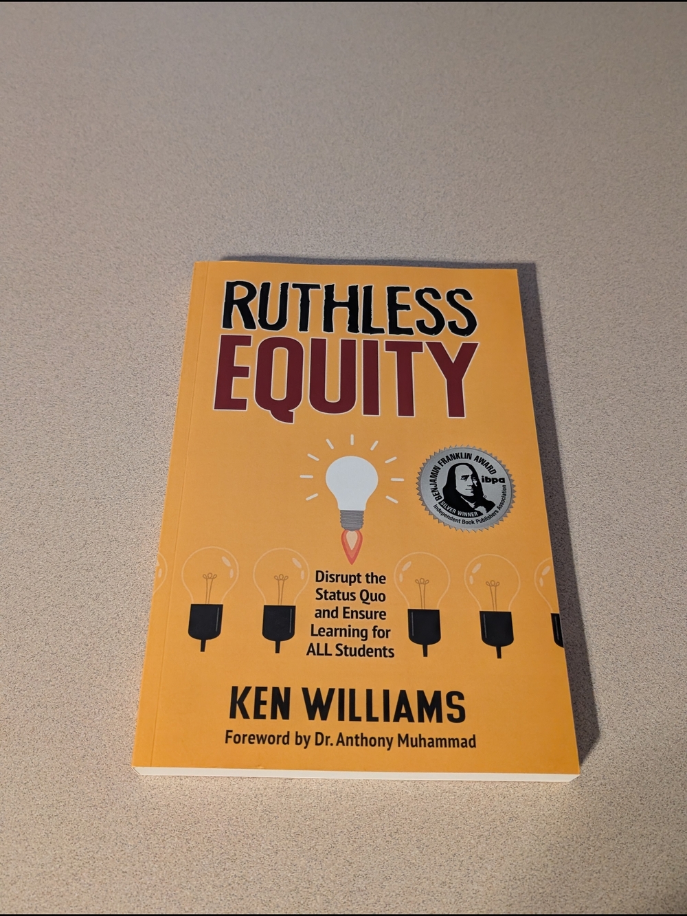 Amazon Yellow "Ruthless Equity" Notebook Journal